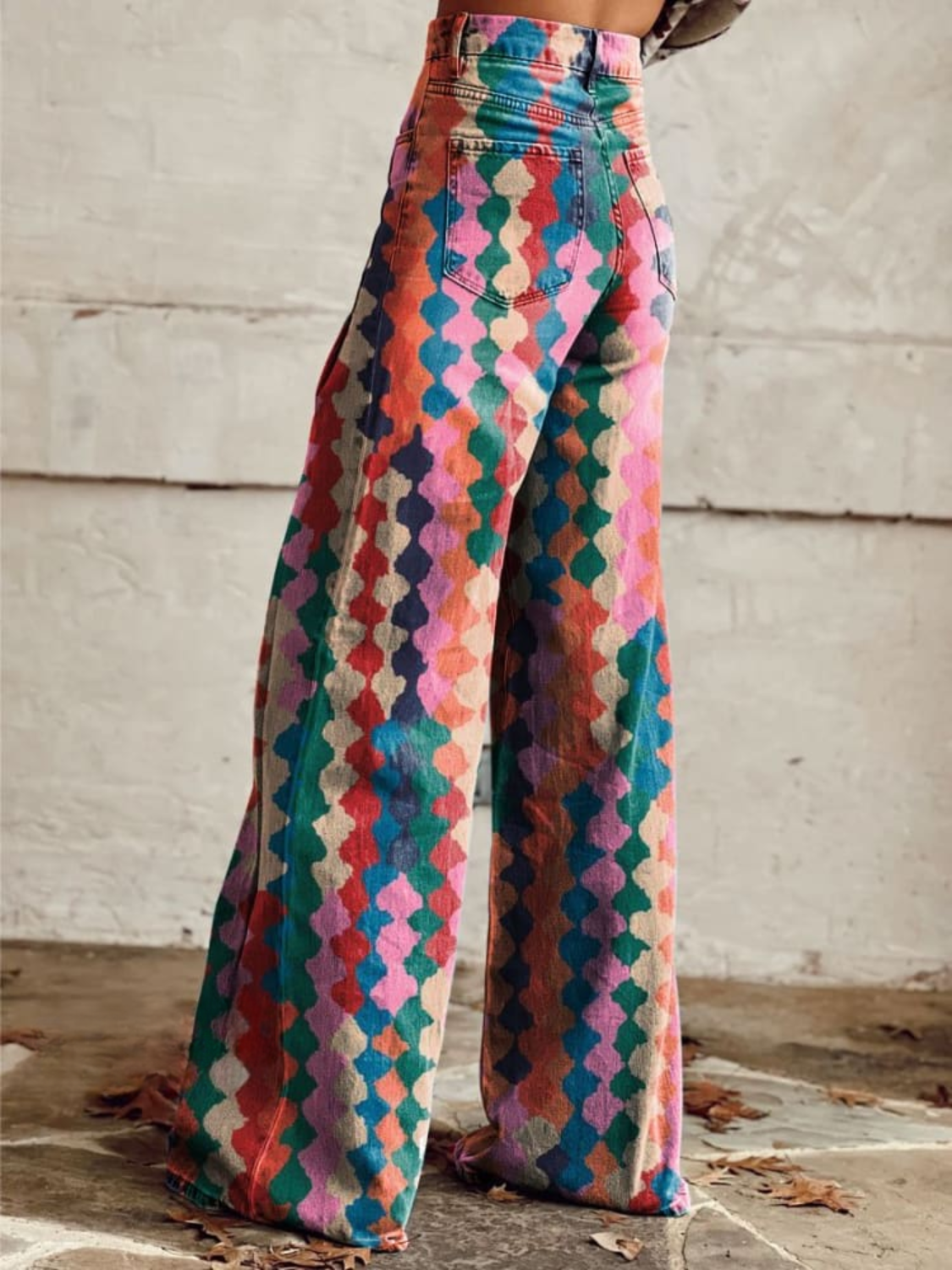 AMÉLIE | ELEGANCKIE I WYGODNE SZEROKIE SPODNIE W STYLU BOHO