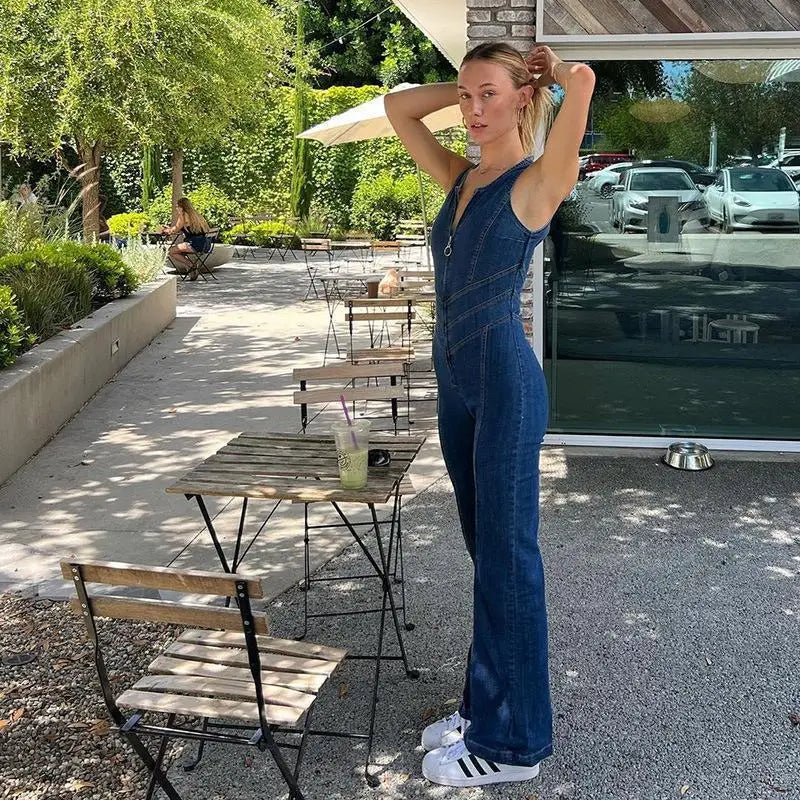 VAELA | KOMBINEZON DENIM DREAM